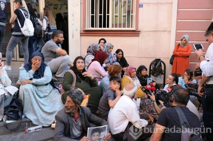 HDP önünde eylem yapan aile sayısı 8. günde 20'ye yükseldi!