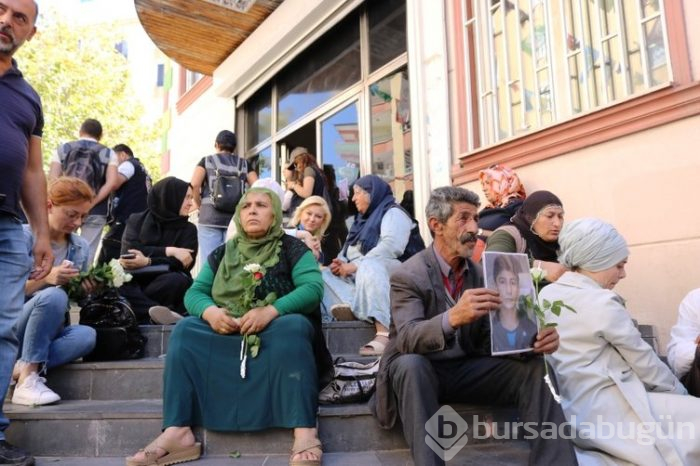 HDP önünde eylem yapan aile sayısı 8. günde 20'ye yükseldi!