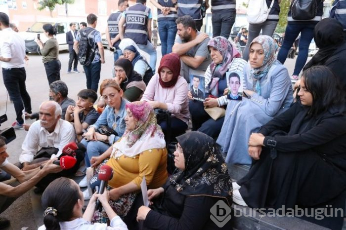 HDP önünde eylem yapan aile sayısı 8. günde 20'ye yükseldi!