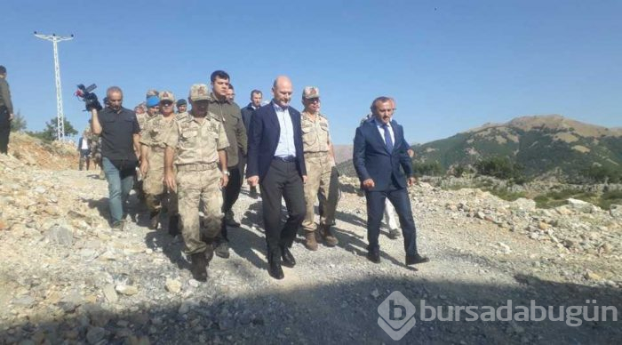 Bakan Soylu'dan 'girilmez' denilen bölgede mesaj: Tamamı temizlenecek!