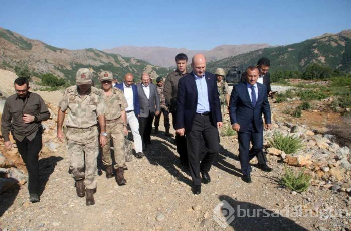 Bakan Soylu'dan 'girilmez' denilen bölgede mesaj: Tamamı temizlenecek!