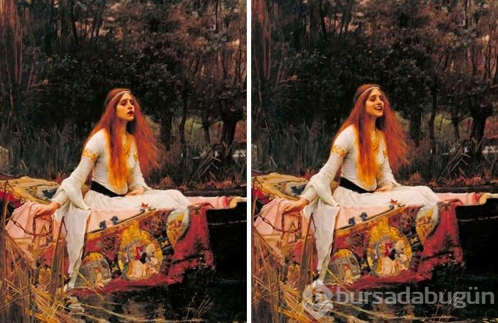 Ünlü klasik tablolardaki figürler gülümseselerdi nasıl görünürdü?