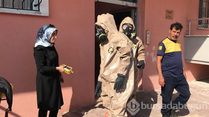5 katlı apartmanda geniz yakan koku paniği