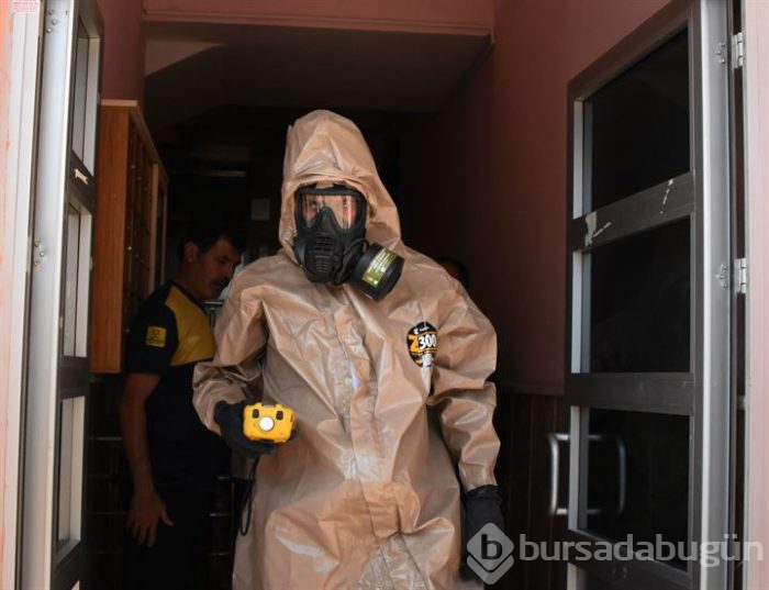 5 katlı apartmanda geniz yakan koku paniği