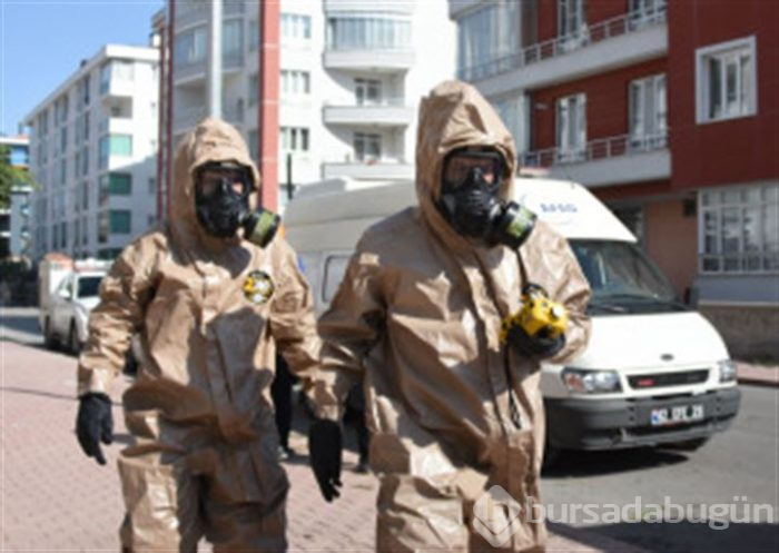 5 katlı apartmanda geniz yakan koku paniği