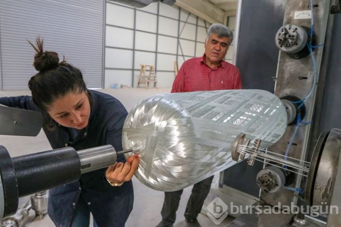 İranlı mühendis Van'da araçlar için doğal gaz tüpü üretiyor