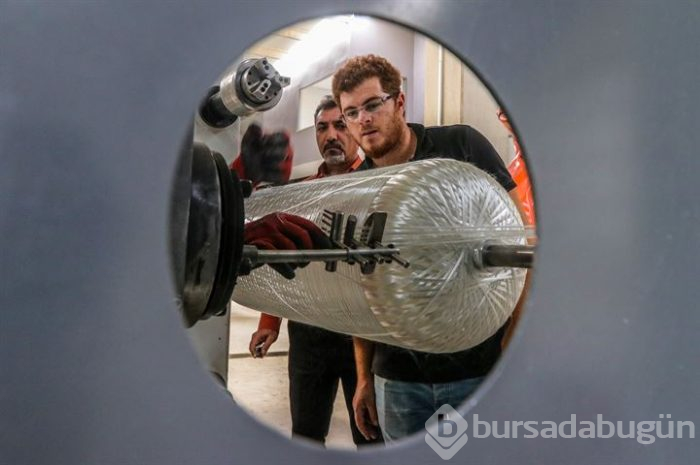 İranlı mühendis Van'da araçlar için doğal gaz tüpü üretiyor