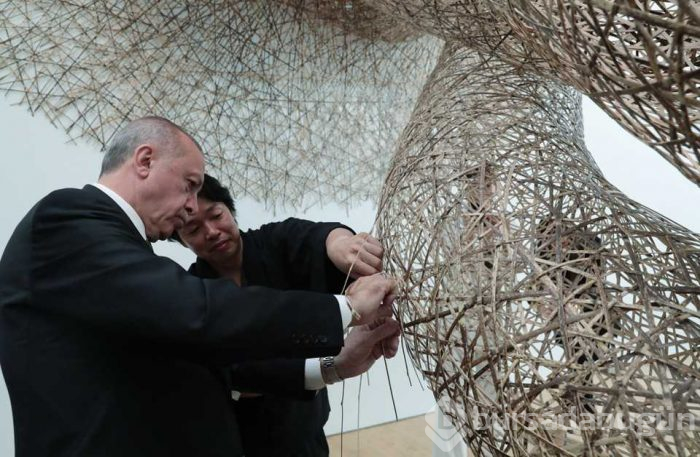 Cumhurbaşkanı Erdoğan Odunpazarı Modern Müzesi açılışına katıldı