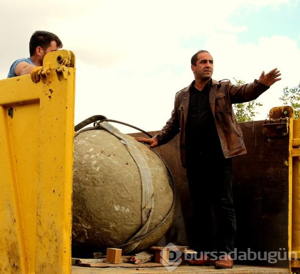 Moğolların mancınık güllesi 'Katapult' Erzurum'da bulundu