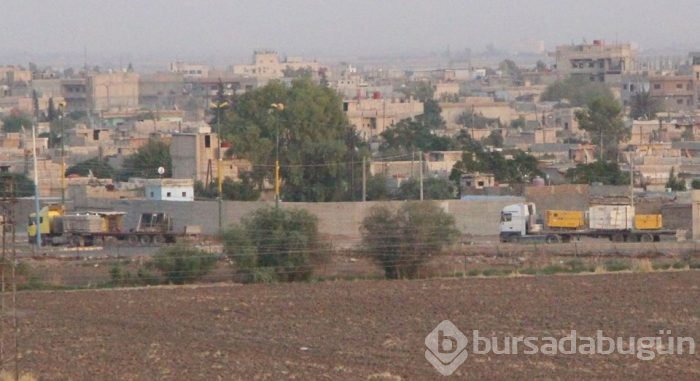 Suriye'den Irak'a giden ABD konvoyu görüntülendi!