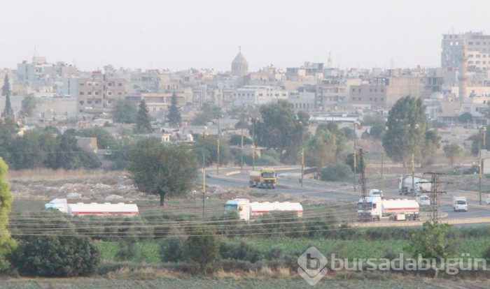 Suriye'den Irak'a giden ABD konvoyu görüntülendi!