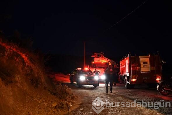 Bodrum'da dev yangın