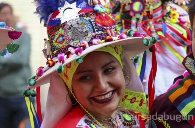 Arjantin'de renkli festival