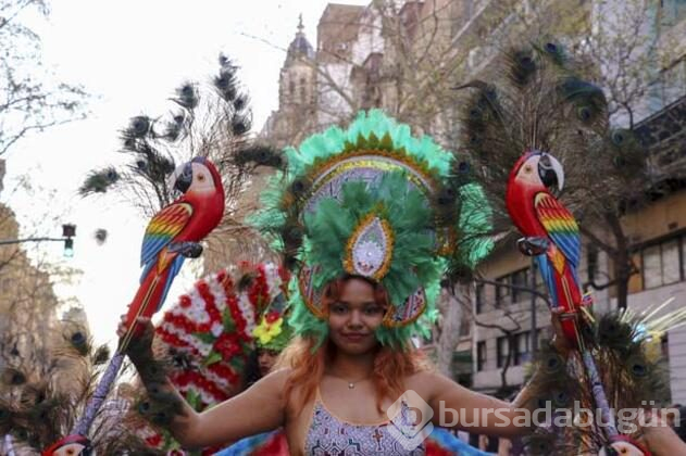 Arjantin'de renkli festival
