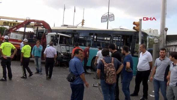 Ümraniye'de feci kaza