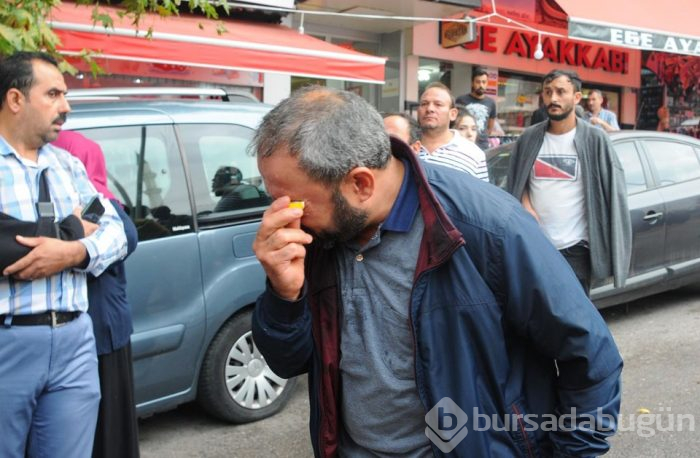Eylem yapan pazarcılara biber gazlı müdahale