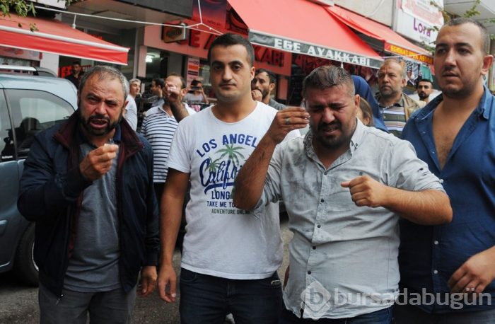 Eylem yapan pazarcılara biber gazlı müdahale