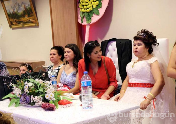 Engelli kızın gelinlik hayali gerçek oldu