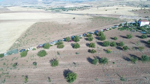 Bir evde 50 araç, gören şaşırıyor