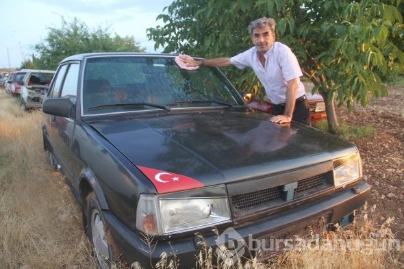 Bir evde 50 araç, gören şaşırıyor
