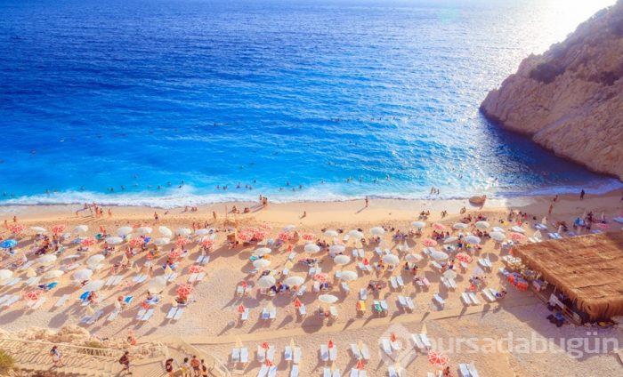 Kaputaş Plajı yazın gözdesi oldu