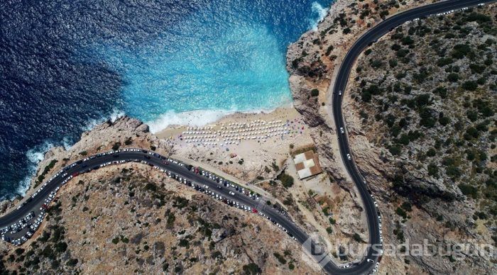 Kaputaş Plajı yazın gözdesi oldu