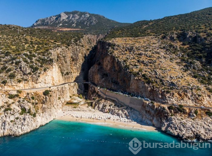 Kaputaş Plajı yazın gözdesi oldu