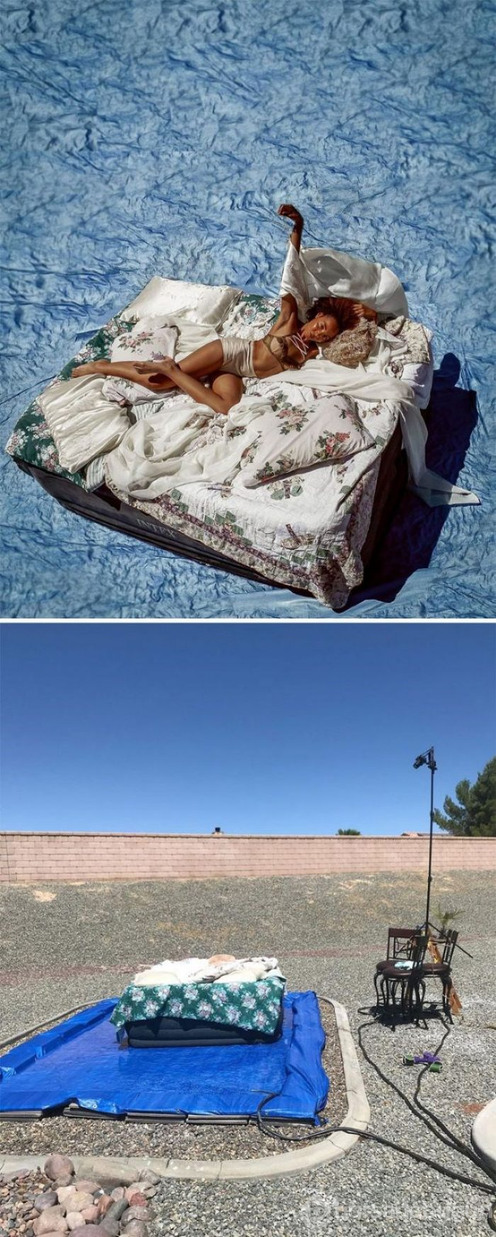 Mükemmel fotoğrafların kamera arkası