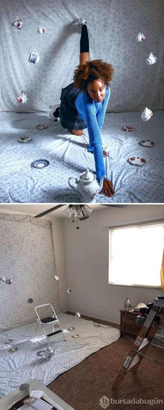 Mükemmel fotoğrafların kamera arkası