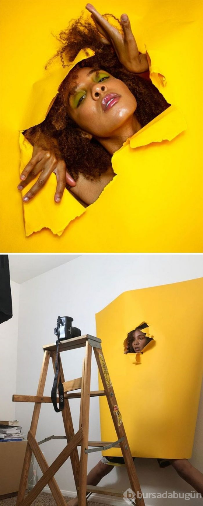 Mükemmel fotoğrafların kamera arkası