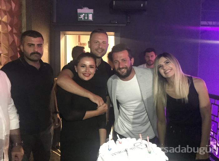 Bursa'da Merve Özbey'li kutlama