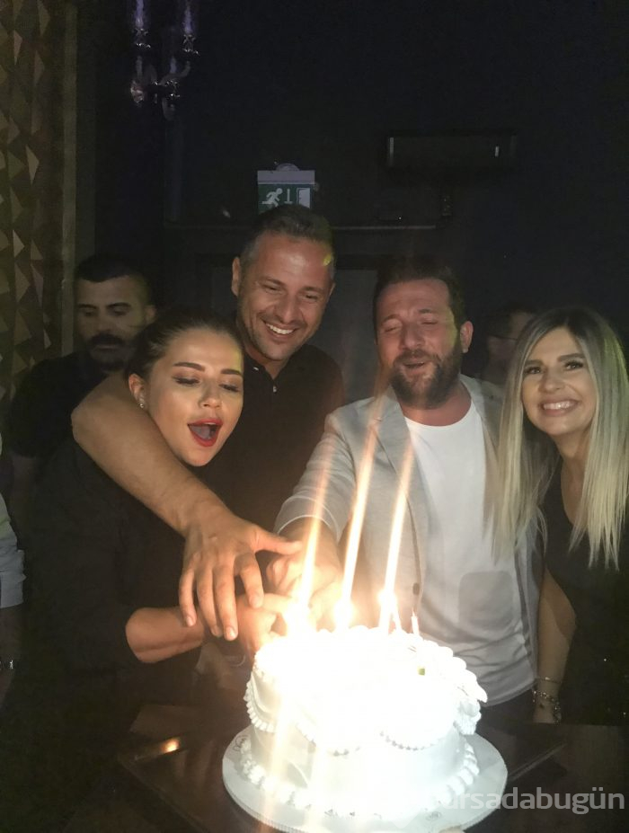 Bursa'da Merve Özbey'li kutlama