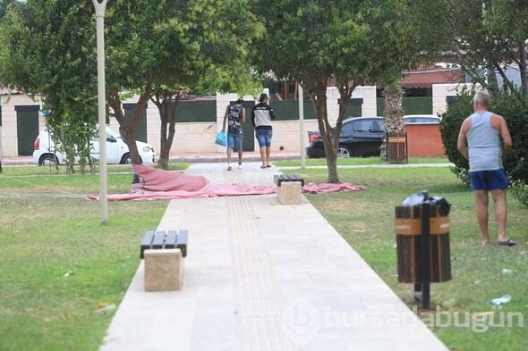 Deniz paraşütünün halatı koptu!