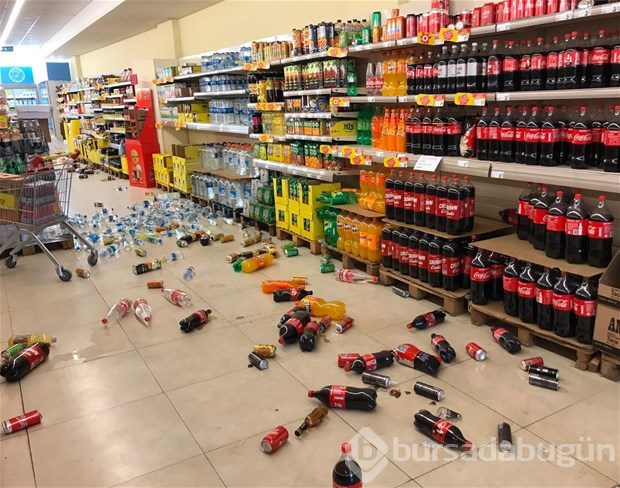 Denizli'deki depremden ilk görüntüler