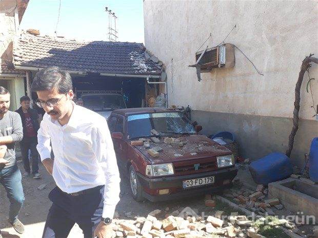 Denizli'deki depremden ilk görüntüler