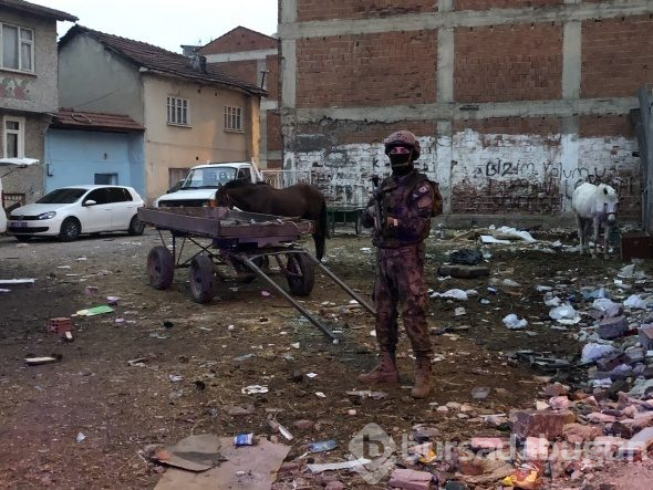 Bursa'da bin polisle şafak operasyonu çok sayıda gözaltı