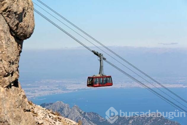 Tahtalı Teleferik ile 12 dakikada 2 bin 365 metreye