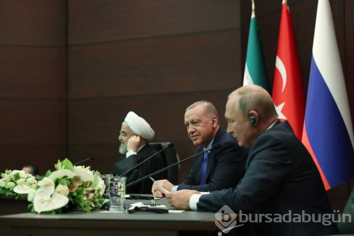 Erdoğan'dan Putin ve Ruhani'ye incir ikramı