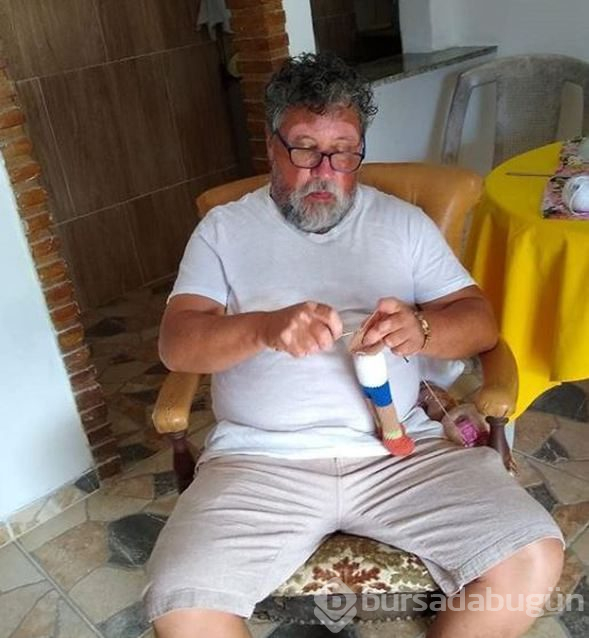 Vitiligo hastası dede torunu için bebek yaptı, ön yargıları yıktı!
