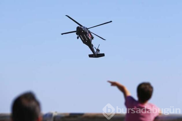 S-70 Black Hawk helikopterlerinden gösteri