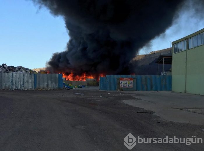 Kırıkkale'de fabrika yangını
