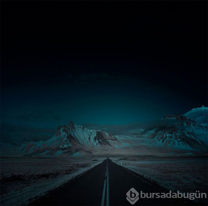 En güzel yollar fotoğraf serisi