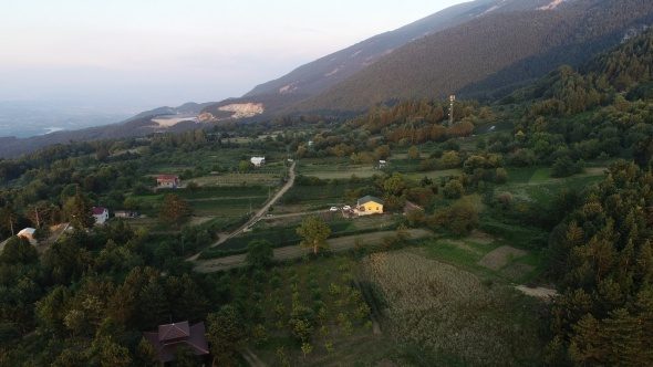 Uludağ'ın eteklerinde büyüleyen güzellik