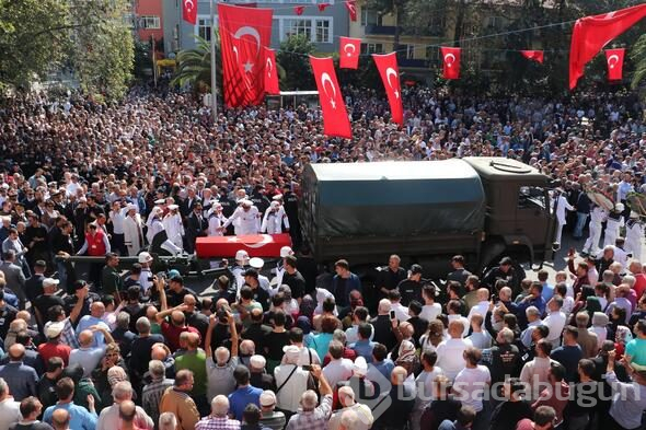 Kocaeli şehidini son yolculuğuna uğurladı