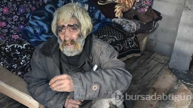 40 yıldır mağarada yaşayan adam kulübeye taşındı