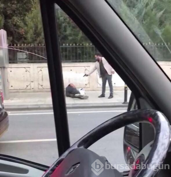 İstanbul'da dehşet! Önce tekmeledi ardından kurşun yağdırdı