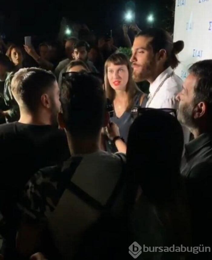 Can Yaman, ünlü tenisçi ile tanıştı