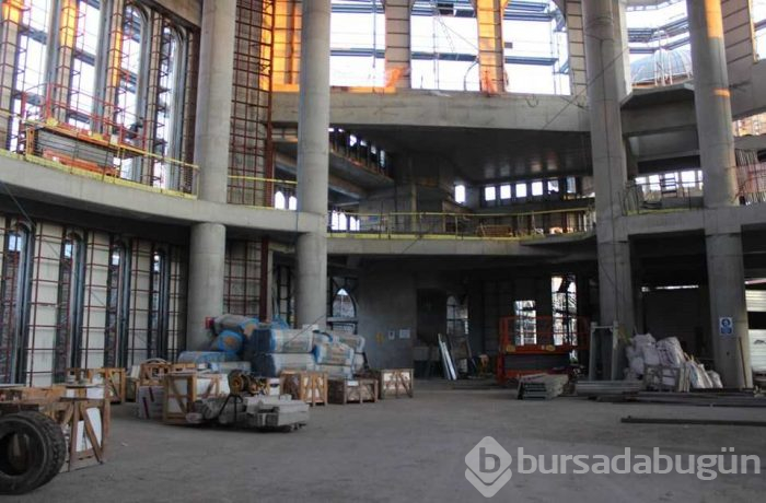 Taksim Camii'nin içi ilk kez görüntülendi!