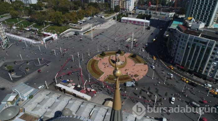 Taksim Camii'nin içi ilk kez görüntülendi!