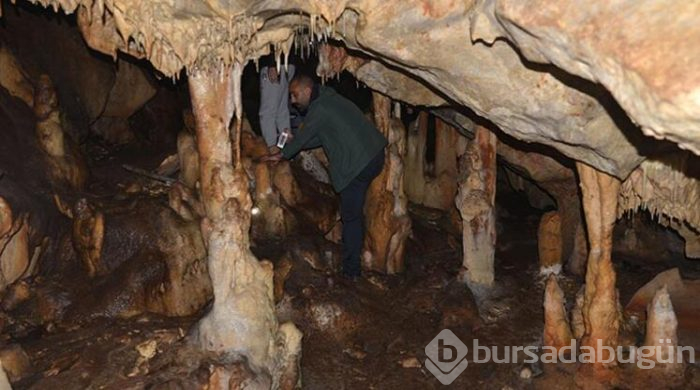 Tesadüfen bulunan mağaraya çirkin saldırı!